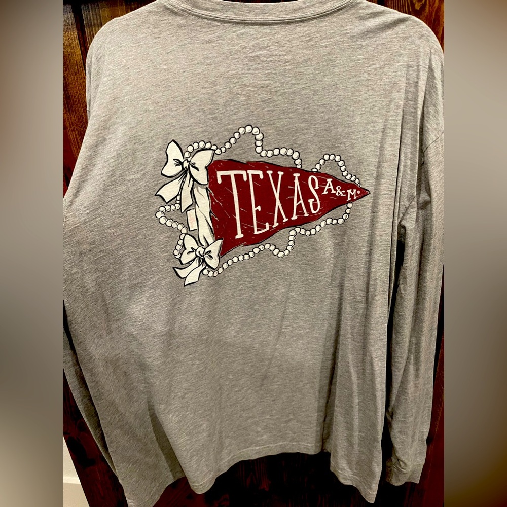 NWOT - Texas A&M - Lauren James long sleeve pocket tee - XXL